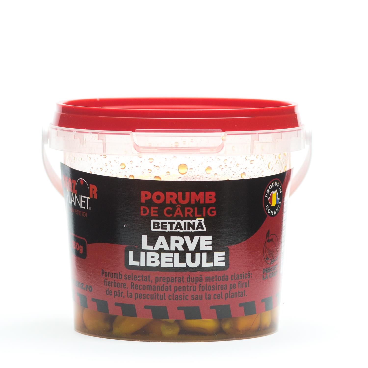 PORUMB PENTRU CARLIG 150g SENZOR PLANET 2017 - porumb-larve-libelule.jpg